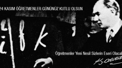 24 Kasım Öğretmenler Günü