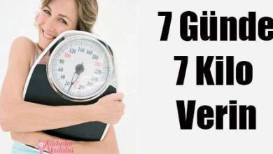 7 Günde 7 Kilo Verin