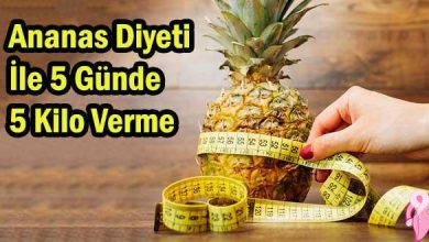 Ananas Diyeti İle 5 Günde 5 Kilo Verme