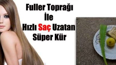 Fuller Toprağı İle Hızlı Saç Uzatma Maskesi